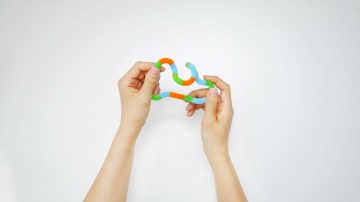 Tangle - Fuzzies / Flamingo / Camouflage - Combo 3-Pack