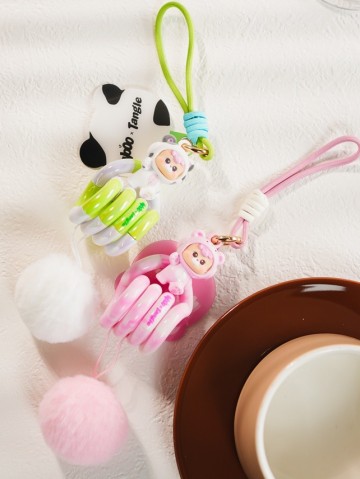 Tangle Keychain Blind Box - DiuDiu Baby Abebe Bear Series