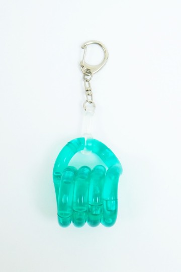 Tangle Toys - Classics Junior - Jelly KEYCHAINS - Mint (Green)