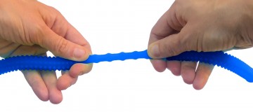 Twiddle Textured Squish n’ Stretch - Blue - Toys For Hands