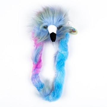 Tangle Furry Fidget Friends - Skye The Flamingo - Plush Fidget Toy - Magical, Creative Creatures from The Tanglonia Universe - Take Your Furry Fidget Friend with You Everywhere!