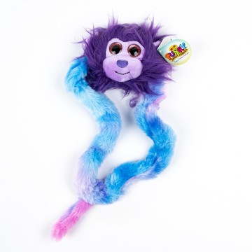 Tangle Furry Fidget Friends - Zonk The Monkey - Plush Fidget Toy Furry Friend - Magical, Creative Creatures from The Tanglonia Universe - Take Your Furry Fidget Friend with You Everywhere!