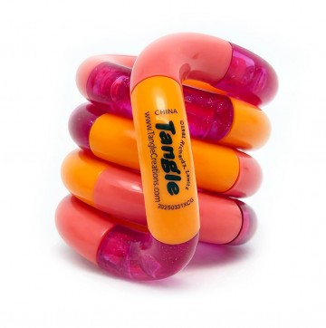 Tangle Classic Junior - Orange Pink Passion Fruit