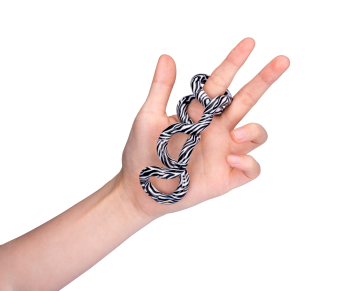 Tangle Wild Junior - zebra - Toys For Hands