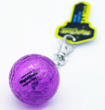 Tangle Nightball Keychains - Purple
