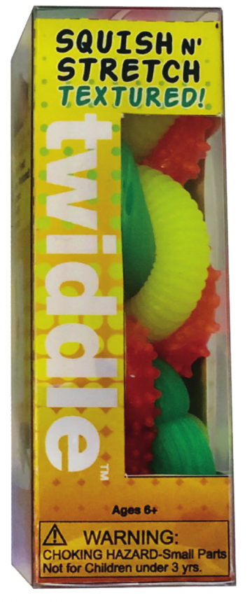 Twiddle Textured Squish n’ Stretch - Orange